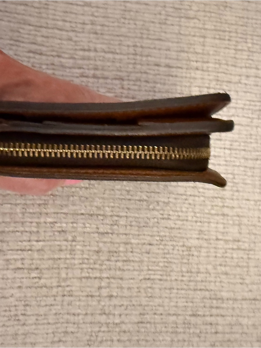 Louis Vuitton Monogram Snap Compact Wallet - Brown & Gold - Picture 4 of 8